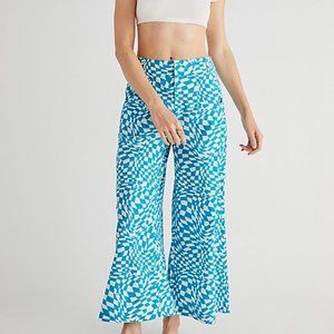 NEW! Free People Menocra Cropped Printed Pants